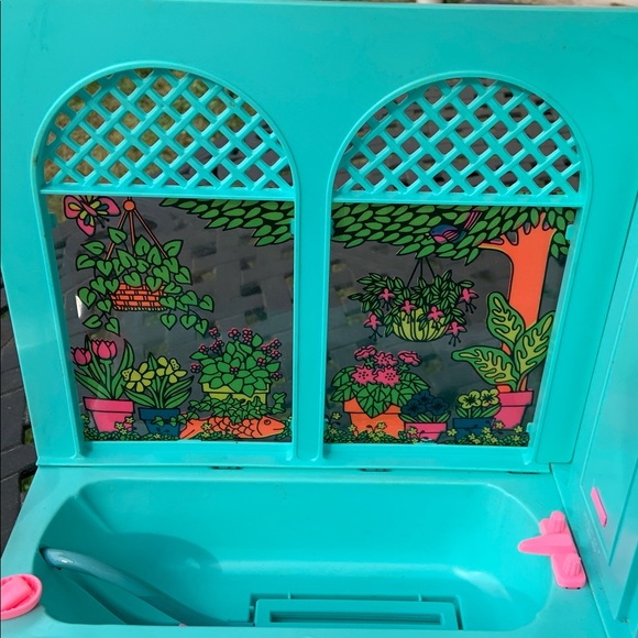 Vintage 1975 Barbie Turquoise Beauty Bath Set - Picture 3 of 8